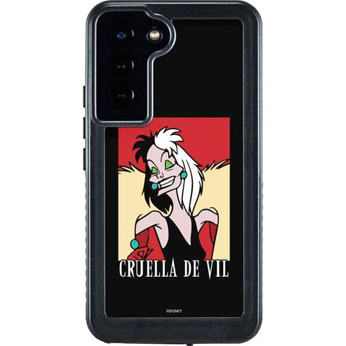 Disney Villains Cruella de Vil Galaxy S23 Plus Waterproof Case