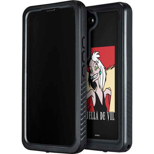 Disney Villains Cruella de Vil Galaxy S23 Plus Waterproof Case
