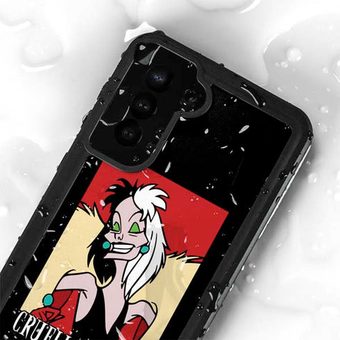 Disney Villains Cruella de Vil Galaxy S23 Plus Waterproof Case