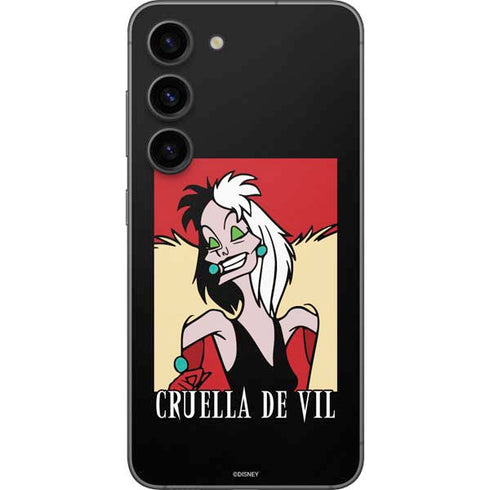 Disney Villains Cruella de Vil Galaxy S23 Skin
