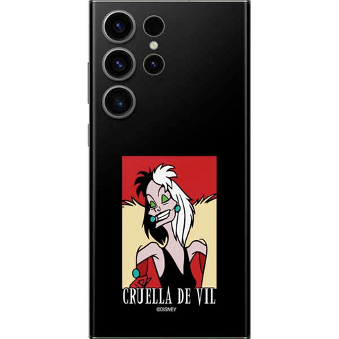 Disney Villains Cruella de Vil Galaxy S23 Ultra Skin