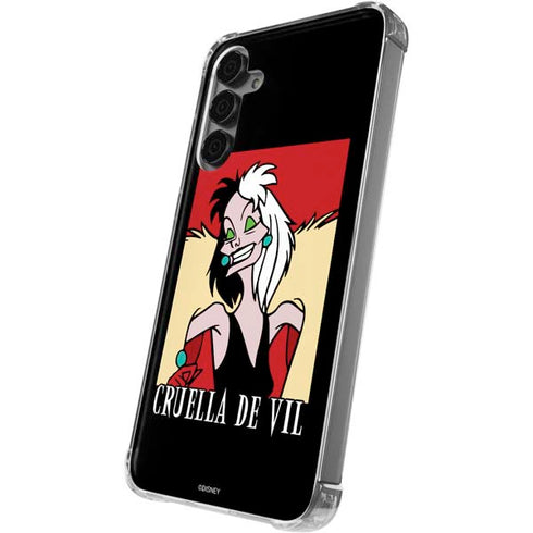 Disney Villains Cruella de Vil Galaxy S24 Plus Clear Case