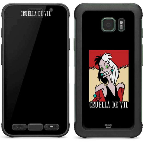 Disney Villains Cruella de Vil Galaxy S7 Active Skin