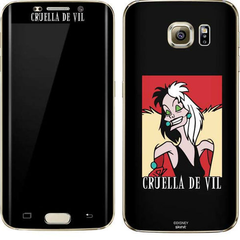 Disney Villains Cruella de Vil Galaxy S7 Edge Skin