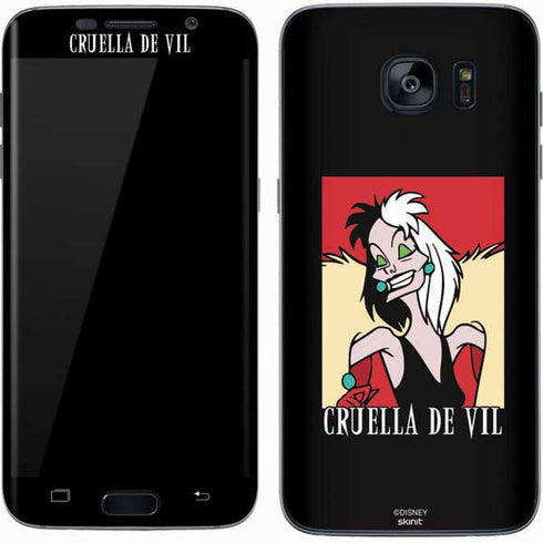 Disney Villains Cruella de Vil Galaxy S7 Skin