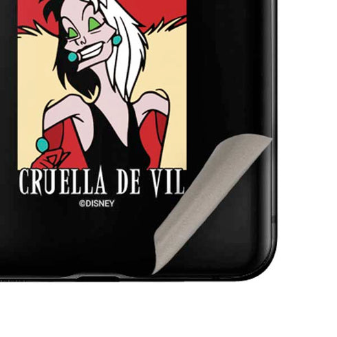Disney Villains Cruella de Vil Galaxy Z Flip Skin