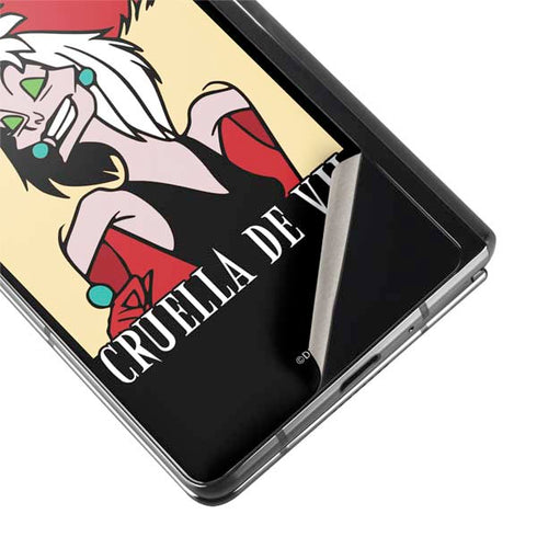 Disney Villains Cruella de Vil Galaxy Z Fold2 5G Skin