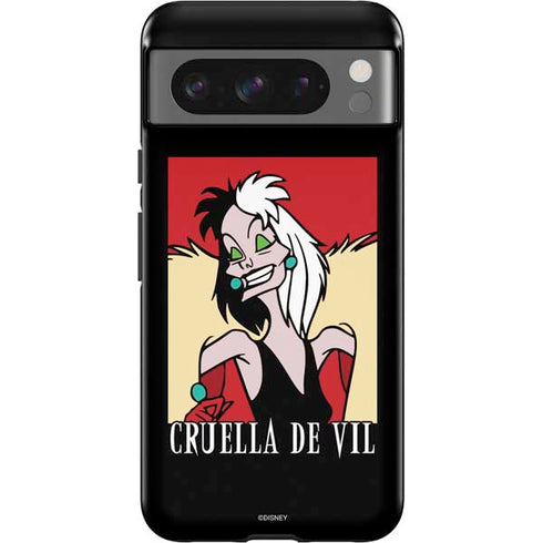 Disney Villains Cruella de Vil Google Pixel 8 Pro Impact Case