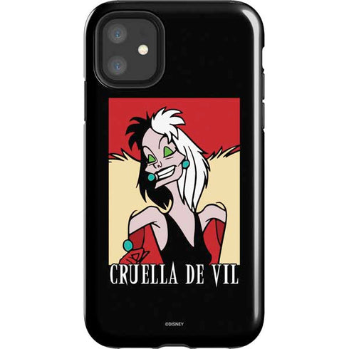 Disney Villains Cruella de Vil iPhone 11 Impact Case