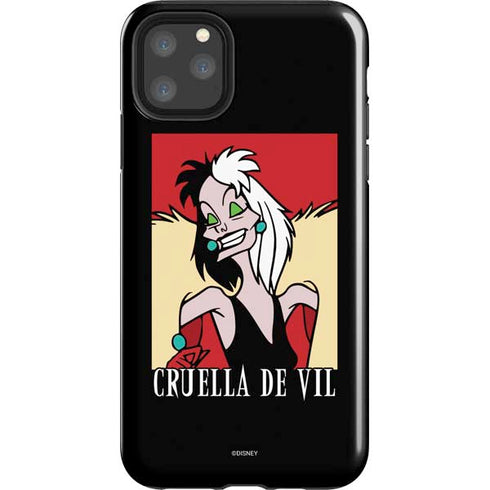 Disney Villains Cruella de Vil iPhone 11 Pro Max Impact Case