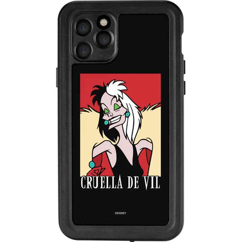 Disney Villains Cruella de Vil iPhone 11 Pro Waterproof Case