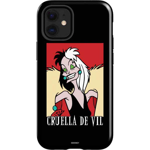 Disney Villains Cruella de Vil iPhone 12 Mini Impact Case