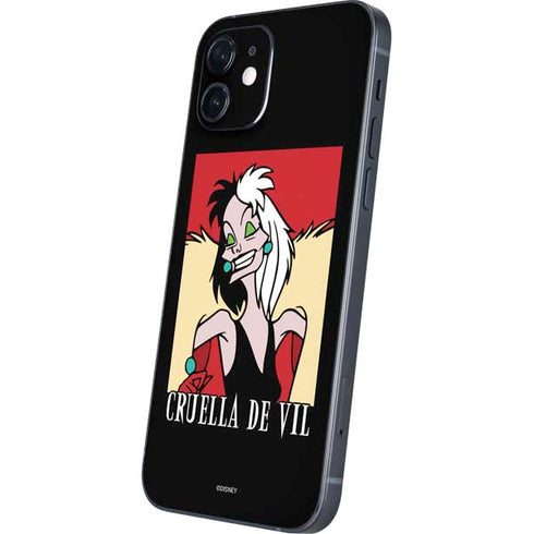Disney Villains Cruella de Vil iPhone 12 Mini Skin