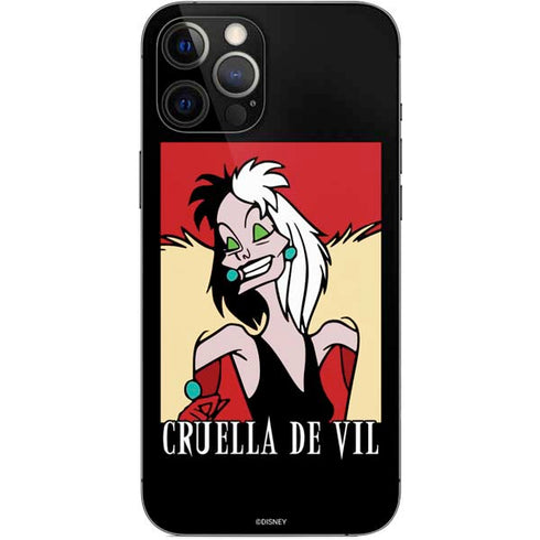 Disney Villains Cruella de Vil iPhone 12 Pro Max Skin