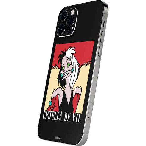Disney Villains Cruella de Vil iPhone 12 Pro Skin