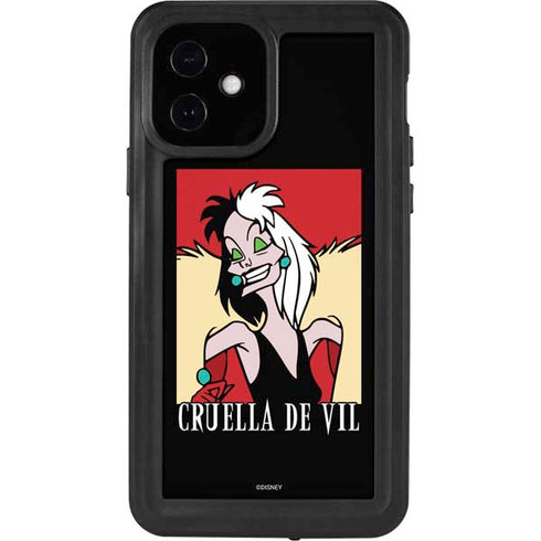 Disney Villains Cruella de Vil iPhone 12 Waterproof Case