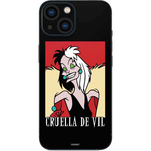 Disney Villains Cruella de Vil iPhone 13 Mini Skin