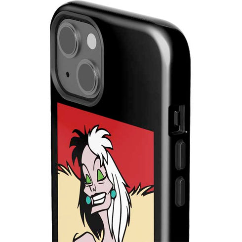 Disney Villains Cruella de Vil iPhone 15 Impact Case