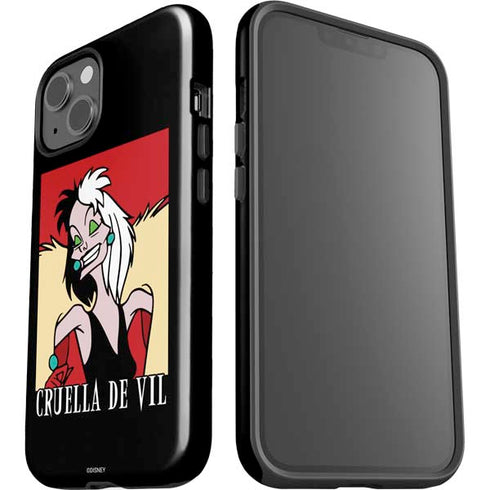 Disney Villains Cruella de Vil iPhone 15 Impact Case