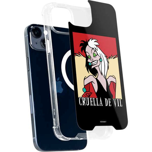 Disney Villains Cruella de Vil iPhone 15 Plus MagSafe Case