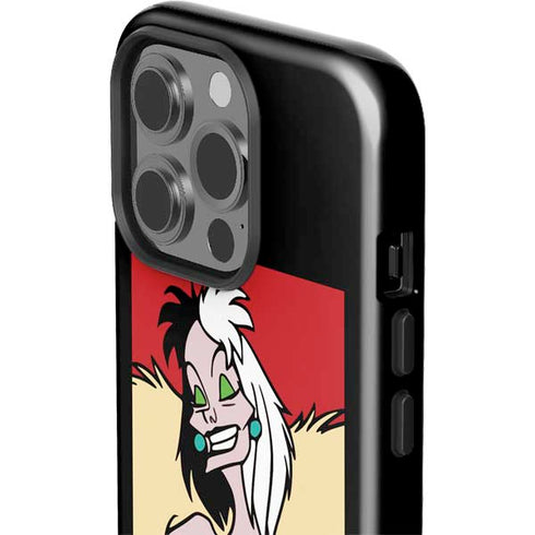 Disney Villains Cruella de Vil iPhone 15 Pro Impact Case