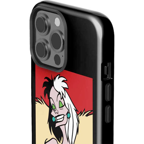 Disney Villains Cruella de Vil iPhone 15 Pro Max Impact Case