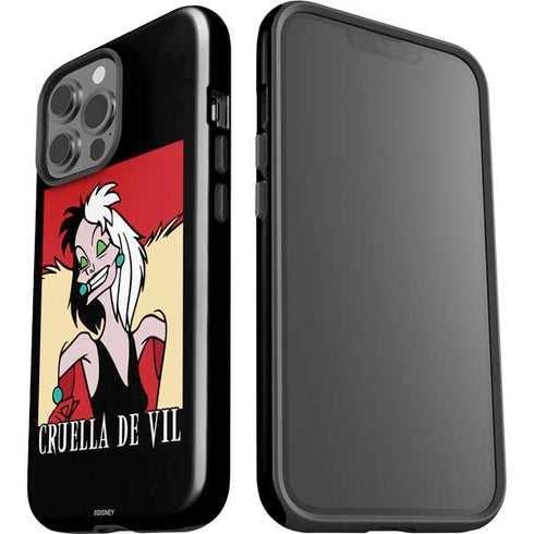 Disney Villains Cruella de Vil iPhone 15 Pro Max Impact Case