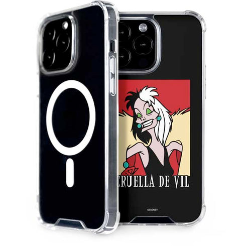 Disney Villains Cruella de Vil iPhone 15 Pro Max MagSafe Case