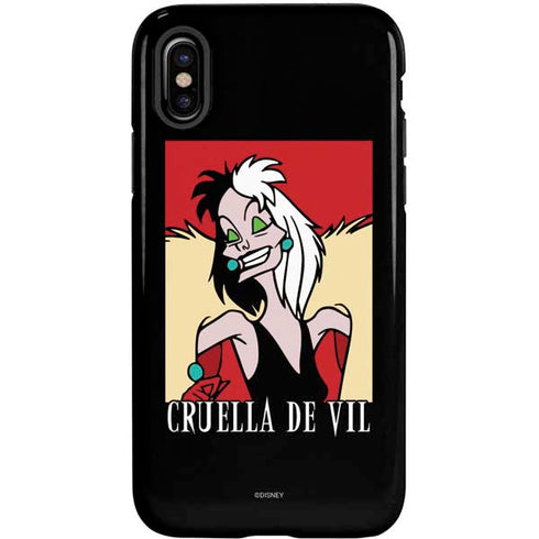 Disney Villains Cruella de Vil iPhone X Pro Case