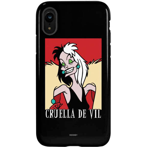 Disney Villains Cruella de Vil iPhone XR Pro Case