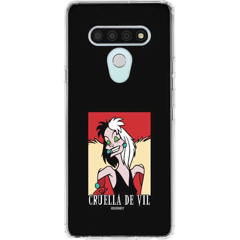 Disney Villains Cruella de Vil LG Stylo 6 Clear Case