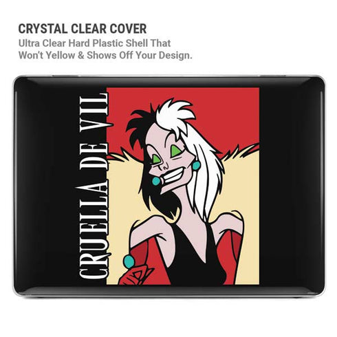 Disney Villains Cruella de Vil MacBook Pro 13in (2020) Case plus Skin