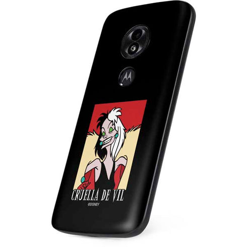 Disney Villains Cruella de Vil Moto E5 Play Skin