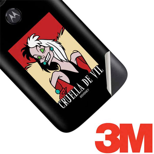 Disney Villains Cruella de Vil Moto E5 Play Skin