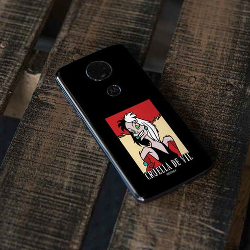 Disney Villains Cruella de Vil Moto E5 Plus Skin