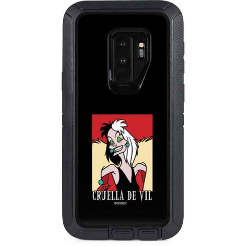 Disney Villains Cruella de Vil Otterbox Defender Galaxy Skin