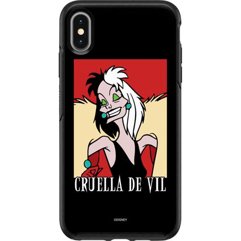 Disney Villains Cruella de Vil Otterbox Symmetry iPhone Skin