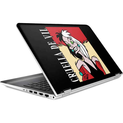 Disney Villains Cruella de Vil HP Pavilion Skin