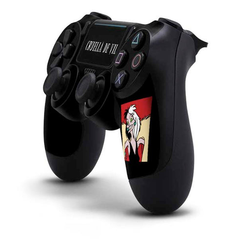 Disney Villains Cruella de Vil PS4 Pro/Slim Controller Skin