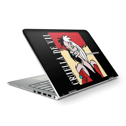 Disney Villains Cruella de Vil HP Spectre Skin