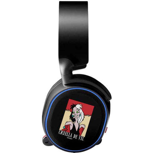 Disney Villains Cruella de Vil SteelSeries Arctis 5 Skin