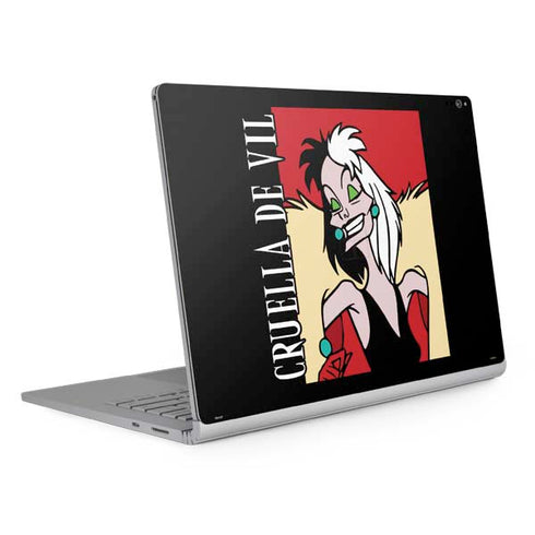 Disney Villains Cruella de Vil Surface Book 2 15in Skin