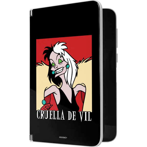 Disney Villains Cruella de Vil Surface Duo Skin