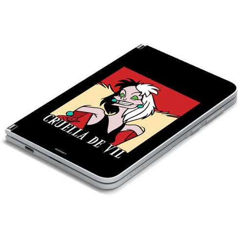 Disney Villains Cruella de Vil Surface Duo Skin
