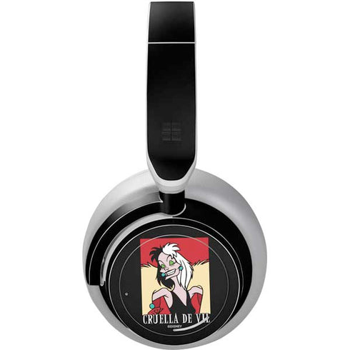 Disney Villains Cruella de Vil Surface Headphones Skin