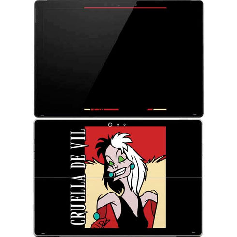 Disney Villains Cruella de Vil Surface Pro 4 Skin