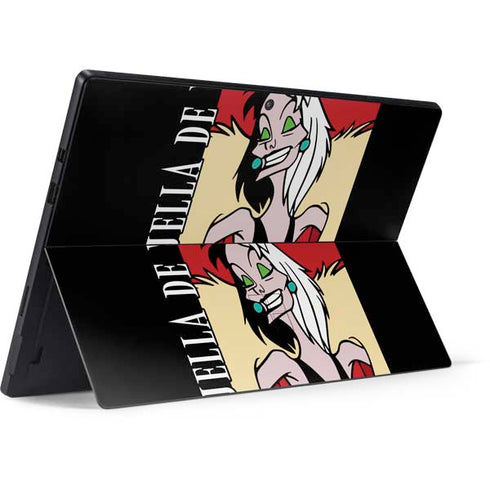 Disney Villains Cruella de Vil Surface Pro 7 Skin