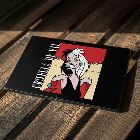 Disney Villains Cruella de Vil Surface Pro 7 Skin