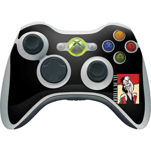 Disney Villains Cruella de Vil Xbox 360 Wireless Controller Skin