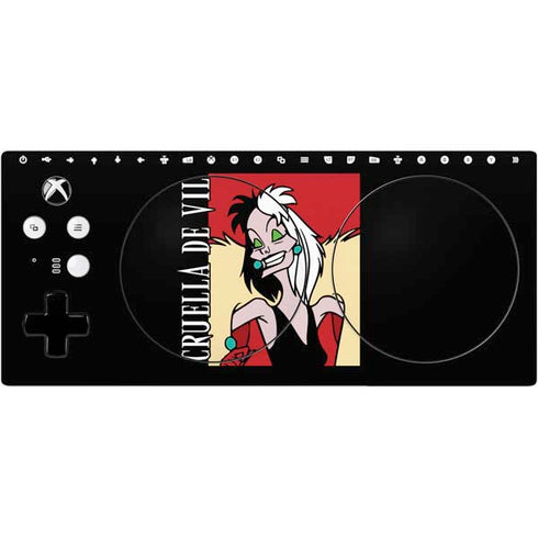 Disney Villains Cruella de Vil Xbox Adaptive Controller Skin
